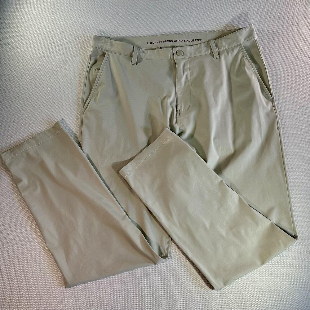 Rhone Commuter Pants Mens 36x32 Stretch Performance Chino Travel Golf Comfort